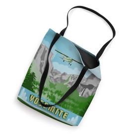Yosemite Retro Travel Poster Tote Bag