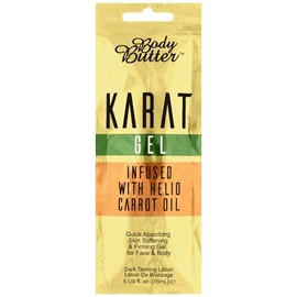 Body Butter Karat Gel Accelerator Tanning Lotion - Infused with Helio Carrot Oil (15ml)