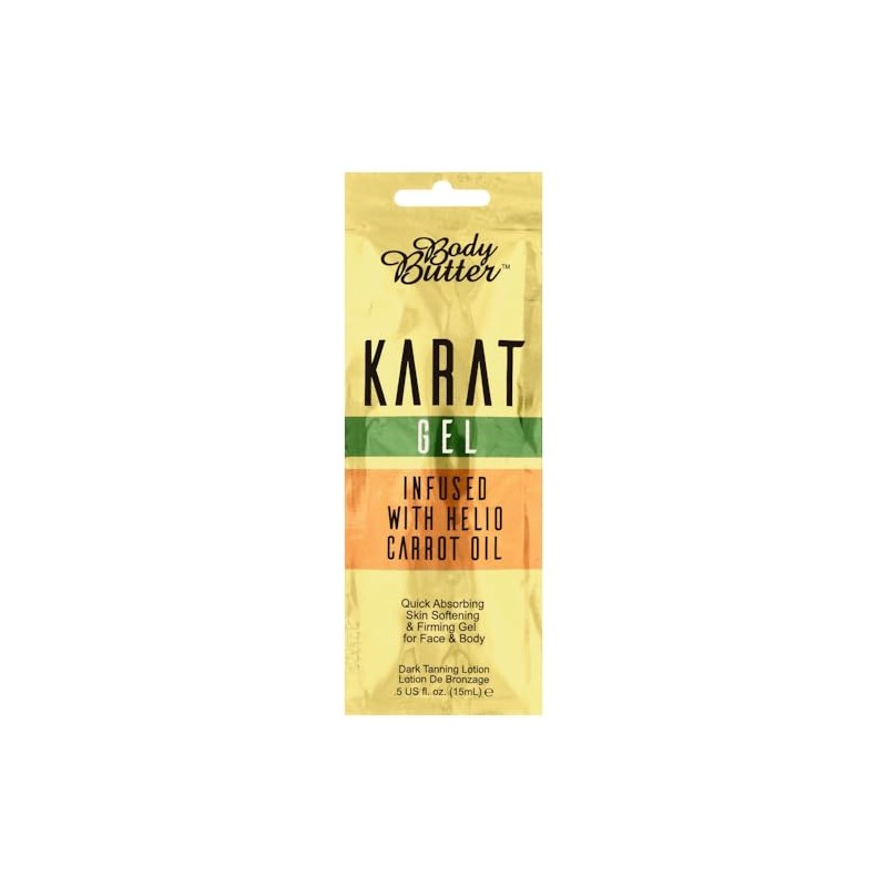 Body Butter Karat Gel Accelerator Tanning Lotion - Infused with