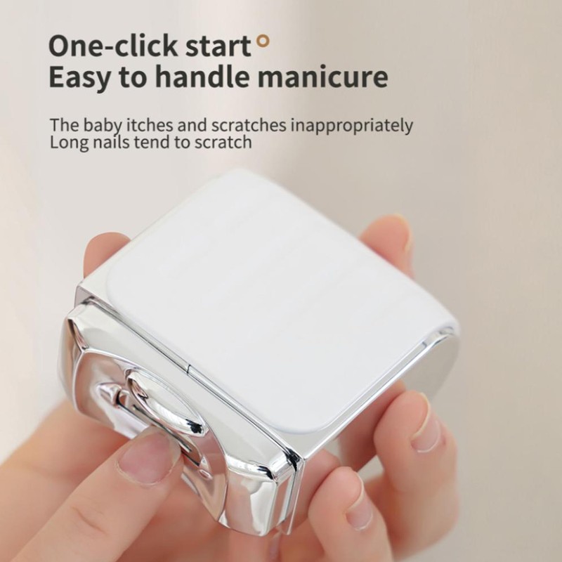 Best Friends Electric Nail Clipper with Digital Display, 3 Speeds,