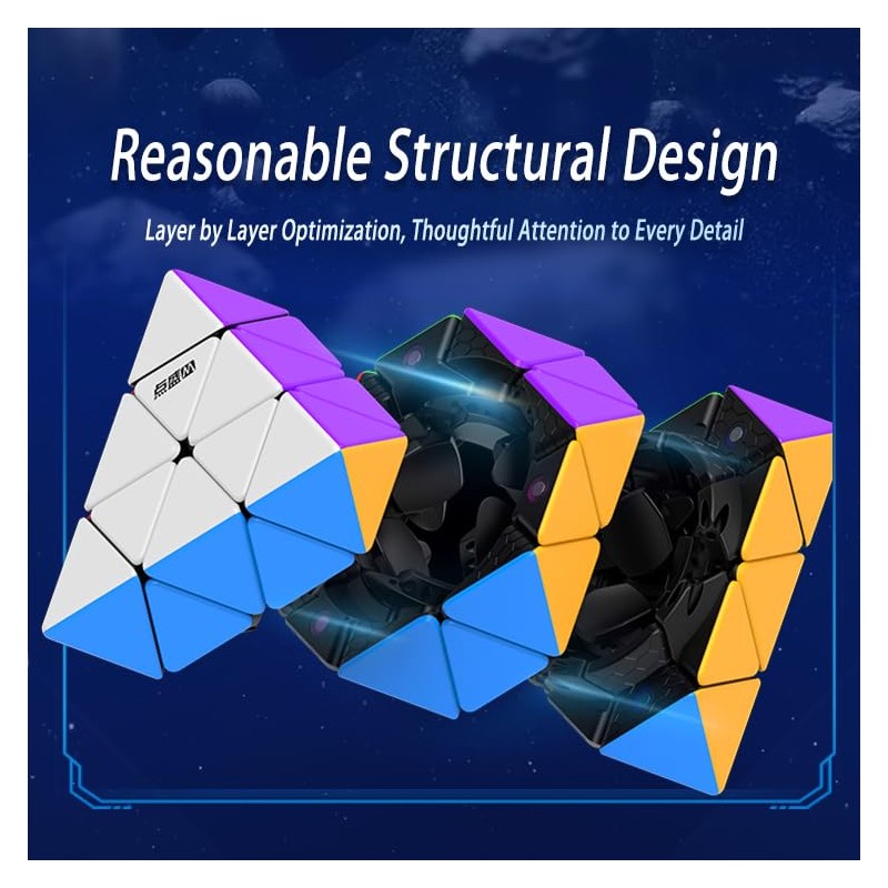 Bucubke DianSheng FTO M Octahedron Genuine Face Tarning, Equal Octahedron,