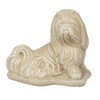 Solid Rock Stoneworks Shih Tzu Stone Dog Statue 8" Tall