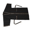 Haircut Gown with Pocket Short Sleeve Professional Belt Grooming Work