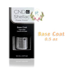 CND Shellac Top Coat/ Base CoatCollection 0.5oz/ 15 mL - Pick Any - Original Base Coat