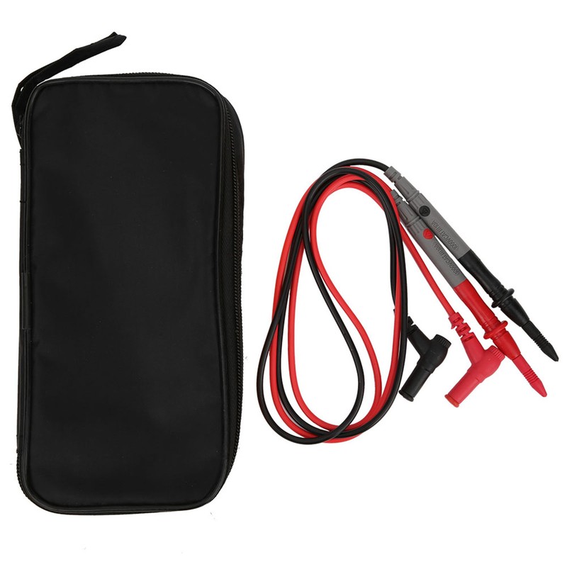 Digital Clamp Meter Multimeter Tester AC DC Plastic LCD Industrial