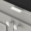 Peaha 10 Pack Cabinet Handles White 1.3 Inch Cabinet Pulls