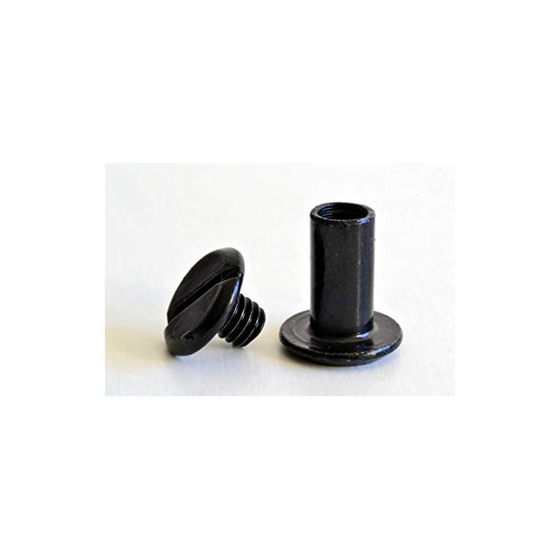 Binding Screws Black / 5 mm / Screw Rivets /