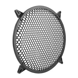 Speaker Cover, Car Audio Plastic Mesh Cover, Woofer Speaker Modification Protect Guard (12 Inches), Pack of 1