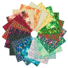 Lara Skinner Golden Vibes Roll Up 40 2.5-inch Strips Jelly Roll Robert Kaufman Fabrics RU-1283-40