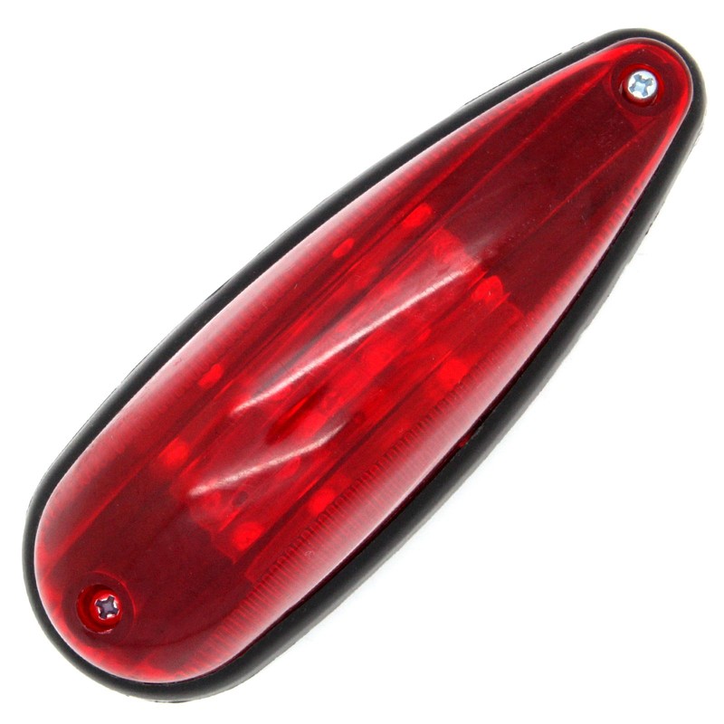 ECCPP 2 Red 2 Amber Tear Drop LED Marker Light