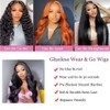 Ahaisy Glueless Wigs Human Hair Pre Plucked Pre Cut Wear