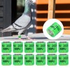 100Pcs Pigeons Leg Ring Bird Foot Ring Aluminium Alloy Identify
