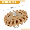 Partuto 1 Pc 4" Universal Car Eraser Wheel Thickness 20mm