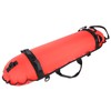 Torpedo Buoy Keep Diving Inflation with Collapsible Flag and Rope