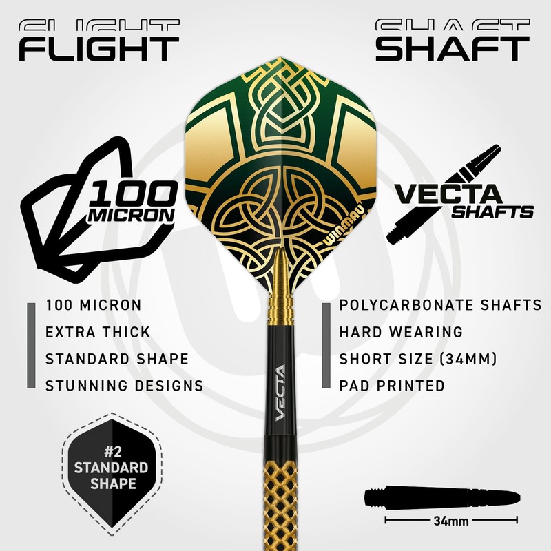 WINMAU Darts - Professional Player - Brendon Dolan Signature Series