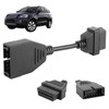 Leapiture Professional 12Pin Male To OBD1 OBD2 16Pin Female Adapter
