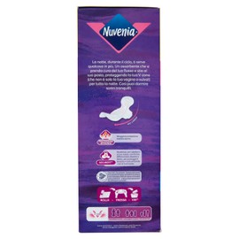 Nuvenia - Ultra Night Absorbent with Wings - Breathable and Fast Absorbency - 6 Packs of 10