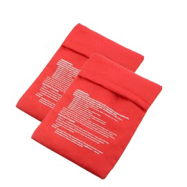 Cafurty 2 PCS Microwave Potato Bag Cooker Reusable Pouch Cooker Microwave Potato Cooker Bag,Perfect Potatoes Just in 4 Minutes,Red