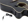 Walfront Clip-on Pickup Guitar Lightweight Portable Microphone Piezo Pickup Command