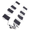 8 in 1 USB Vest Jacket Electric Clothes Heated Pads