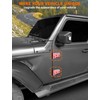 Savadicar 4-Piece Pink Door Hinge Cover Trim Set for Jeep