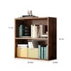 LERIJN 2 Tiers Open Shelf Bookcase, Stylish and Functional Bookshelf,