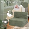 IBXFO Folding Sofa Bed, Convertible Sleeper with High Density Foam,