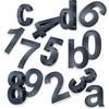 Metzler 3D House Number Anthracite RAL7016 Stainless Steel Height 20