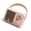 Bluetooth Speaker Compact Portable Retro Look HIFI Stereo Sound Multifunctional