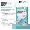 Brightvue 2 Pack ~ Brightvue Natural Teeth Whitening Strips 7-Day