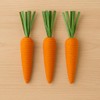PMS Set of 3 Hanging Carrot Decorations – 12cm Easter