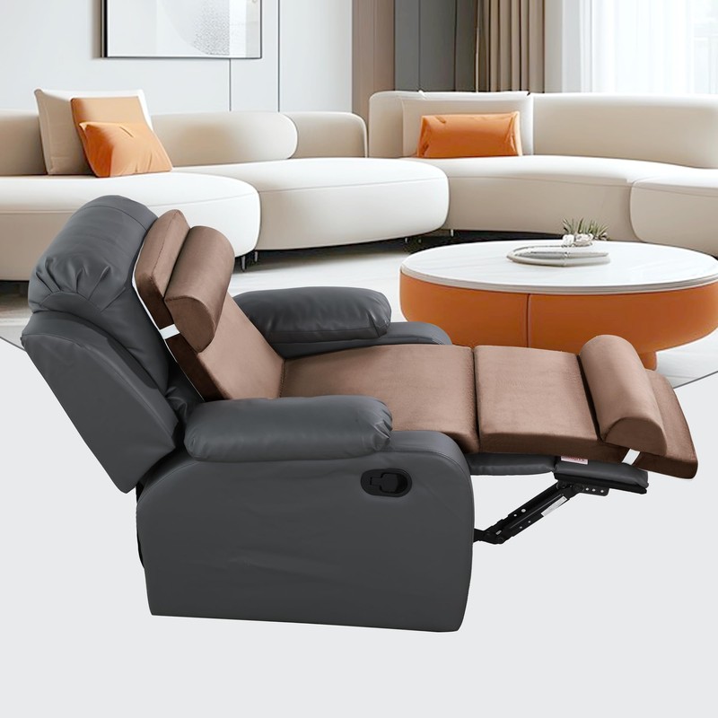 HOMBYS 5-in-1 Recliner Seat Cushion for Elderly+Lumbar Support Pillow +