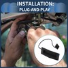 INFINAUTO Tailgate Trunk Release Switch Rear Trunk Lid Lock Boot