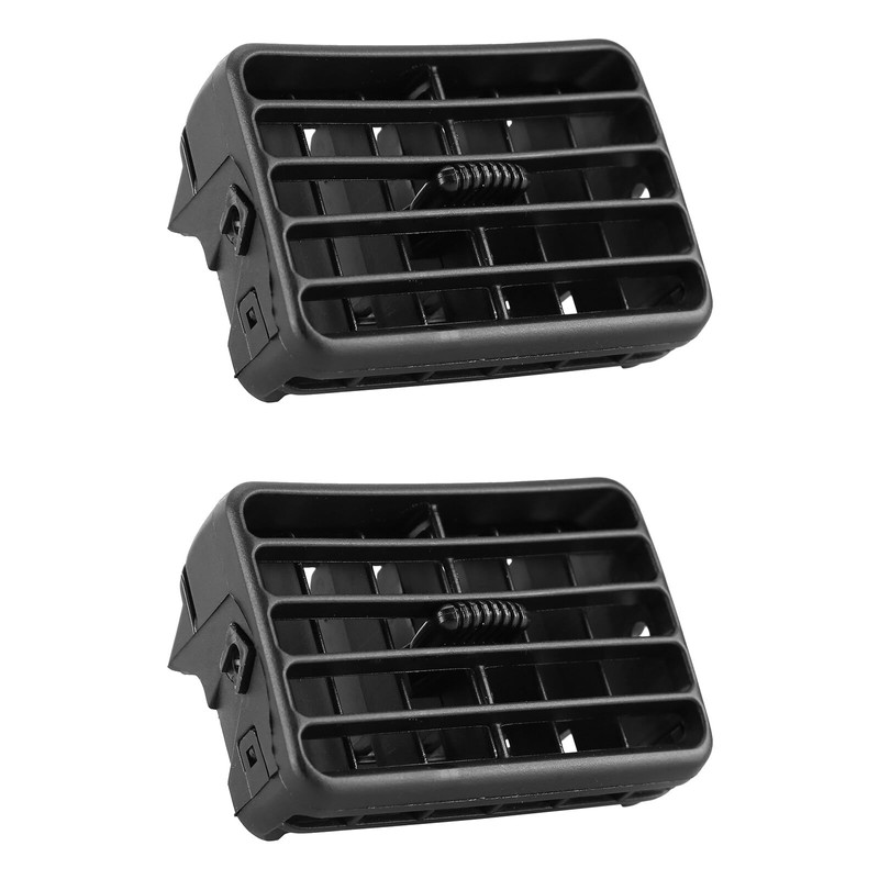 Loddery Car Vent Grille，2PCS A/C Air Heater Dash Bezel Vents