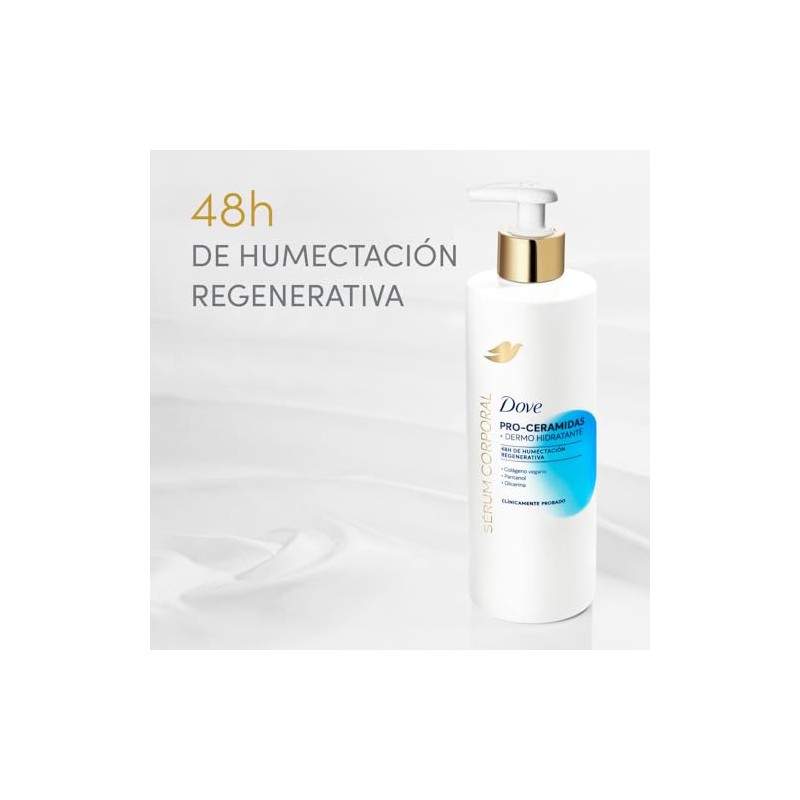 Dove Sérum Corporal Crema Dermo Hidratante Pro Ceramidas Que Recupera