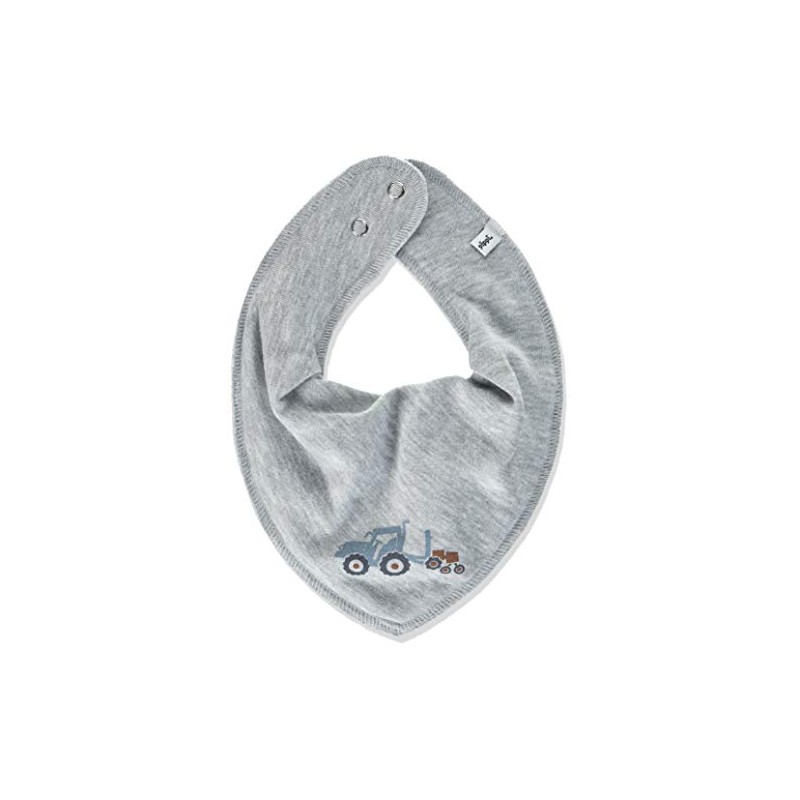 Pippi Unisex Baby Bandana Bib Boy Triangular Scarves, Lead