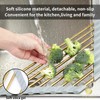 Snailhouse Small Triangle Roll Up Dish Drying Rack, Stainless Steel