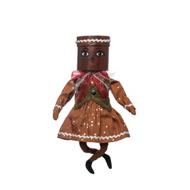 C&F Home Gretta Gingerbread Joe Spencer Doll Multicolor
