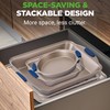 NutriChef 10-Piece Nonstick Bakeware Set - Premium Carbon Steel Baking