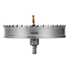 Mollom (7''|178mm) Heavy Duty Carbide Hole Saw with 2 Pilot