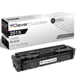 CS Compatible Toner Cartridge Replacement for HP 201X CF400X Black Color Pro MFP M277n Pro M252 Pro M252dw Pro MFP M277 Pro M277dw