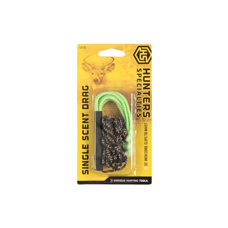 HUNTERS SPECIALTIES 03038 Single Scent Drag, Polypropylene