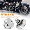 Front Axle Nut Covers Caps for 2024-2026 Harley Street Glide