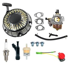 PHUOC LOC THO for Carburetor Kit w Recoil Starter for Honda GX390 GX340 11HP 13HP 182F 188F 190F
