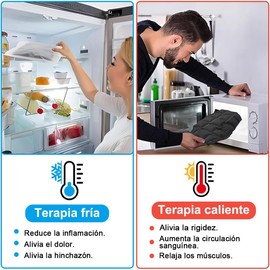 AdooAdii Bolsa de Hielo para Hombro, Compresa de Gel Frío Calor Reutilizable para Lesiones de Hombro, Compresas de Gel Hielo para Alivio del Dolor Artritis Hinchazón Recuperación Bursitis Hombre Mujer