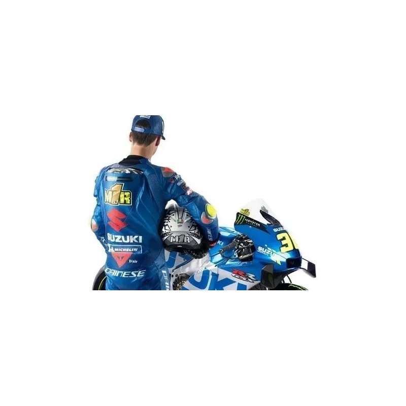 Repli K Suzuk Gorra + Moto Suzuki Motogp Para Fans