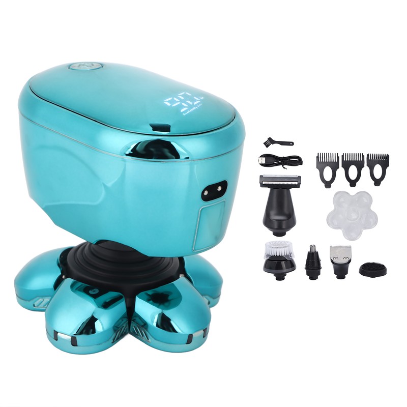Electric Razor Set USB Rechargeable Waterproof Multifunctional 6 in 1