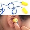 sponge earplugs sponge earplugs with string ear protection 9ea