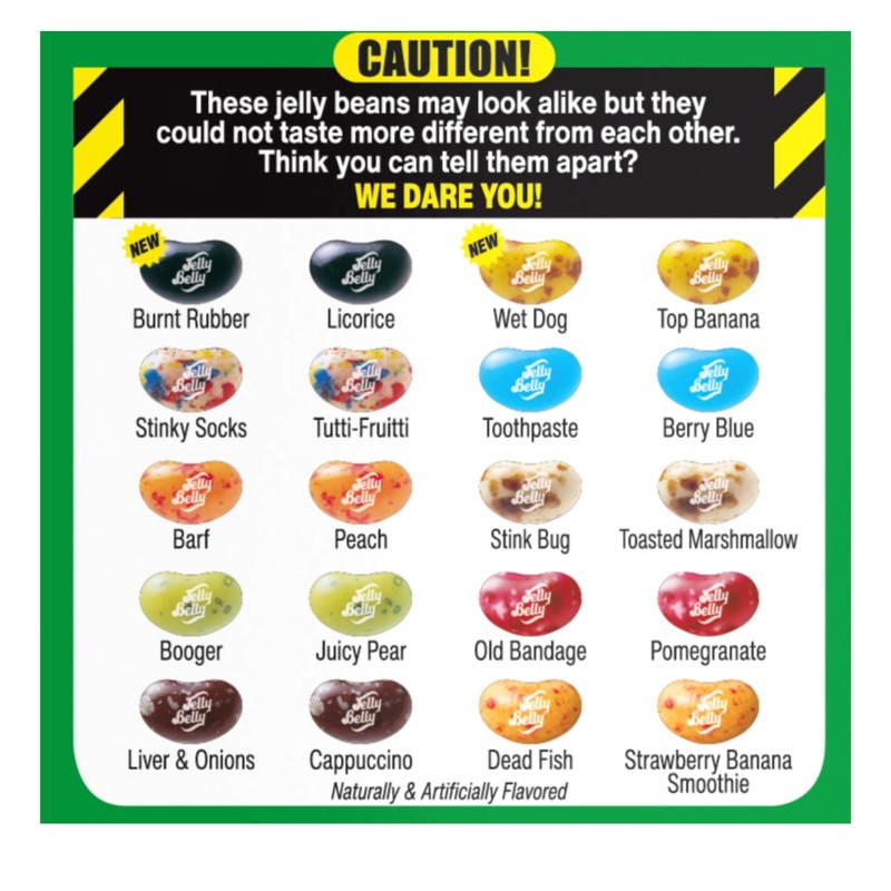 Jelly Belly Christmas Bean Boozled, Naughty or Nice Spinner Gift