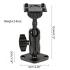 xik Aluminum AMPS Mount for 7-11" CarPlay Screen, [4-Button Lock][360°